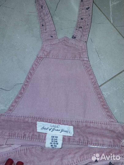 Вещи пакетом для девочки 104