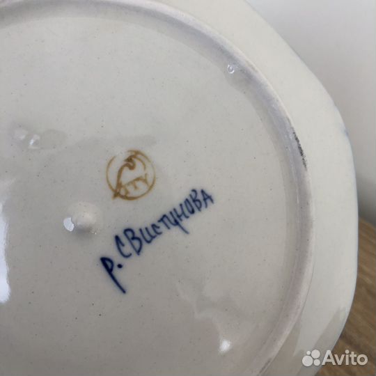 Кружка гжель,набор посуды,ручная работа