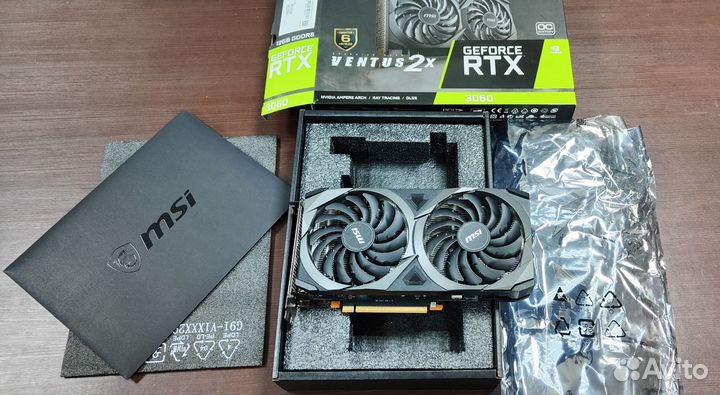Видеокарта rtx 3060 12 гб