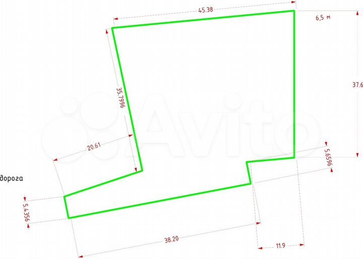 Участок 18 сот. (СНТ, ДНП)