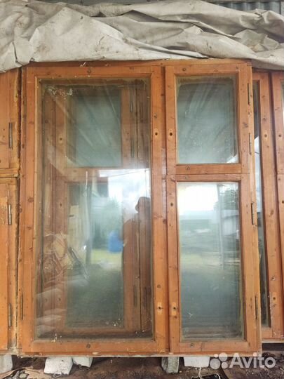 Деревянные окна бу