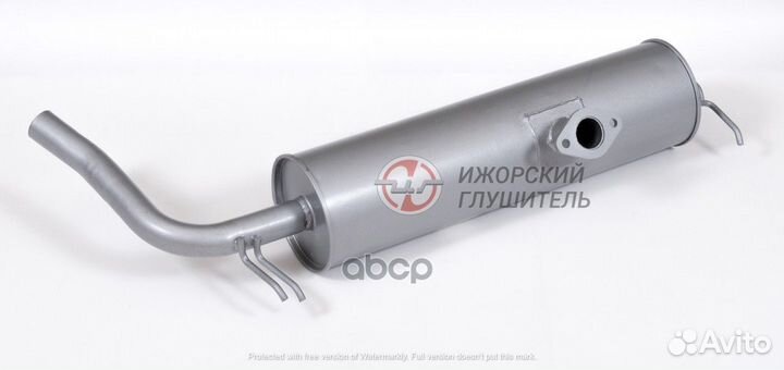 Глушитель chery tiggo задняя часть 1 выхода 136