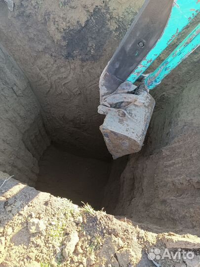 Копаем ямы под септик до 5 ти м