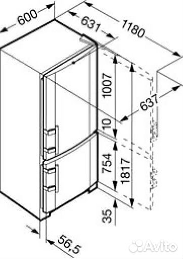 Холодильник Liebherr CUesf 3503