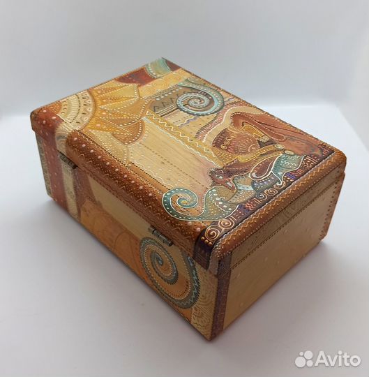 Шкатулка ручная роспись
