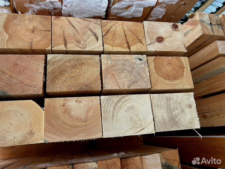 Брус обрезной 150х150х6000мм