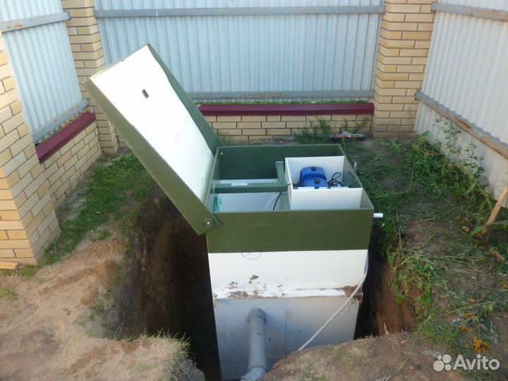 Септик био Аквалос для выгребных ям