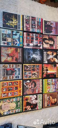 DVD диски с фильмами из личной коллекции