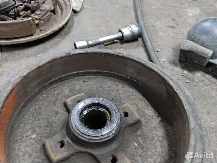 Passat b3 задние барабаны