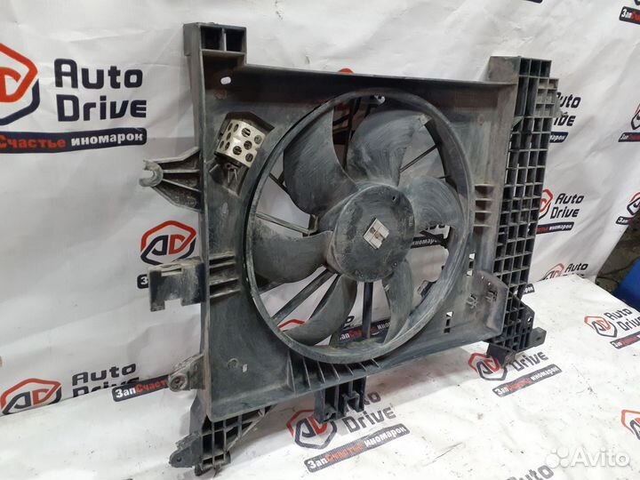 Renault Duster I вентилятор охлаждения двс