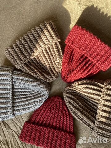 Шапка вязанная женская