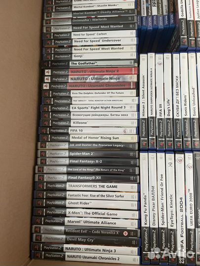 Игровые диски на ps2