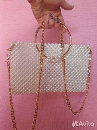 Сумка женская из бусин
