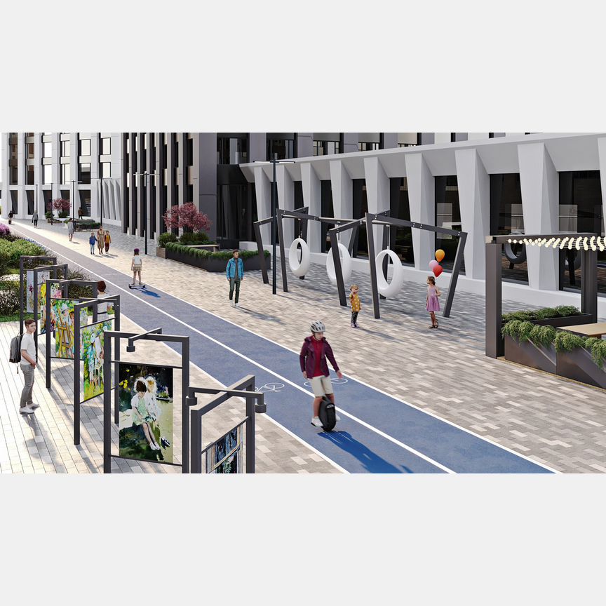 2-к. квартира, 61,6 м², 2/24 эт.