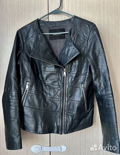 Кожаная куртка женская 48 размер