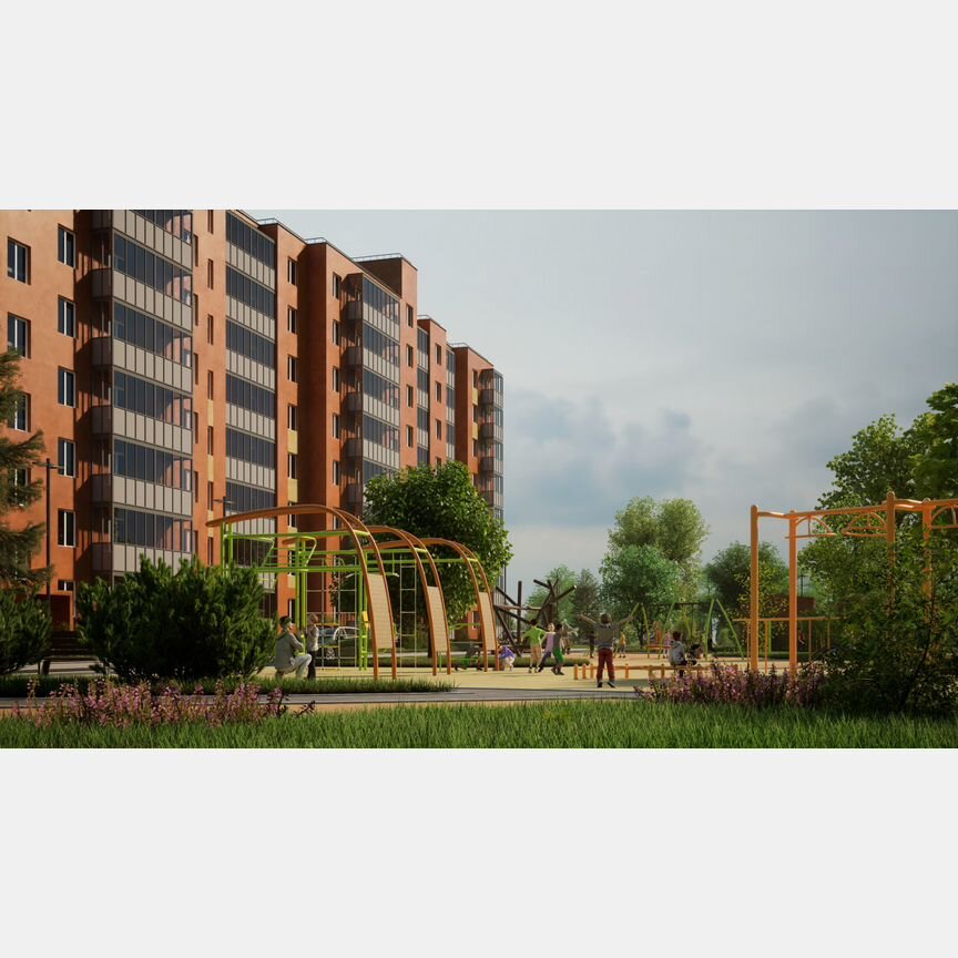 1-к. квартира, 42,8 м², 1/9 эт.