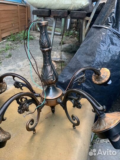 Люстра СССР и бра