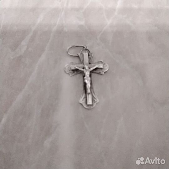 Крестик,Серебро