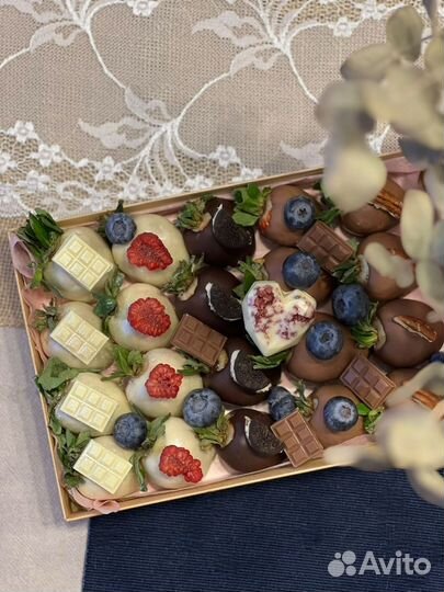 Наборы ягод в бельгийском шоколаде