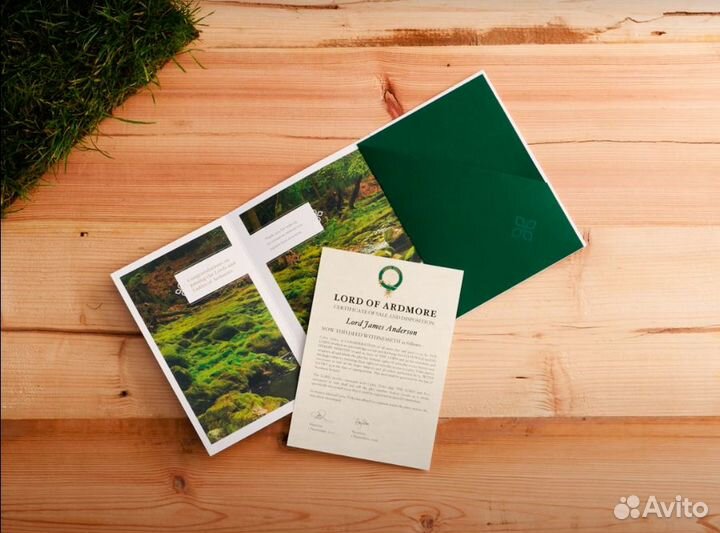 Титул Лорда и Леди и 1 кв. фут земли Ardmore