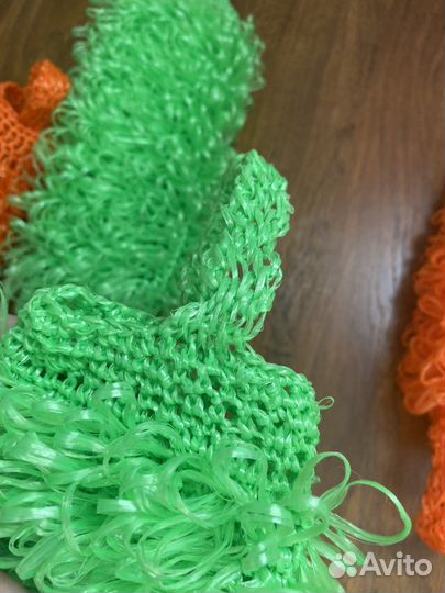 Мочалка ручной работы