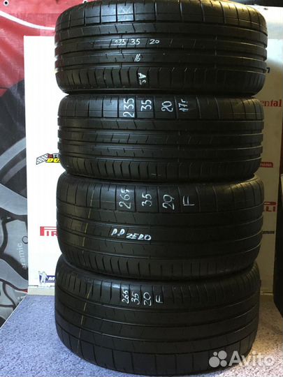 Pirelli P Zero PZ4 235/35 R20 и 265/35 R20 96Y