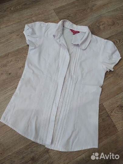 Блузки школьные белые