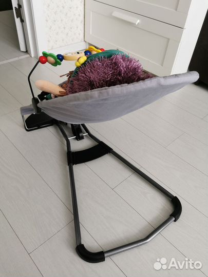 Шезлонг детский для новорожденных кресло качалка