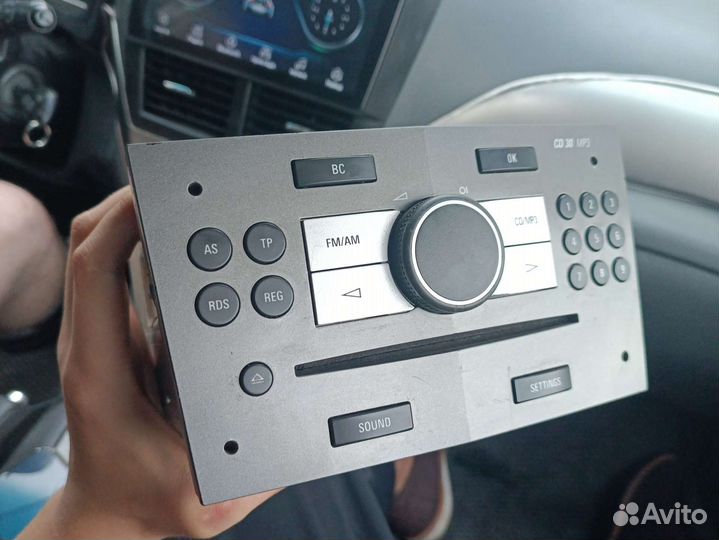 Магнитофон opel astra h