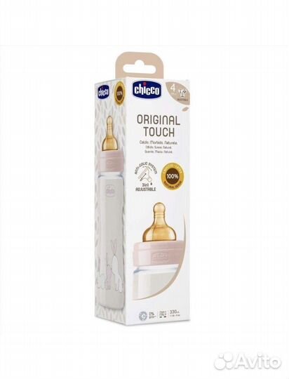 Бутылочка chicco original touch