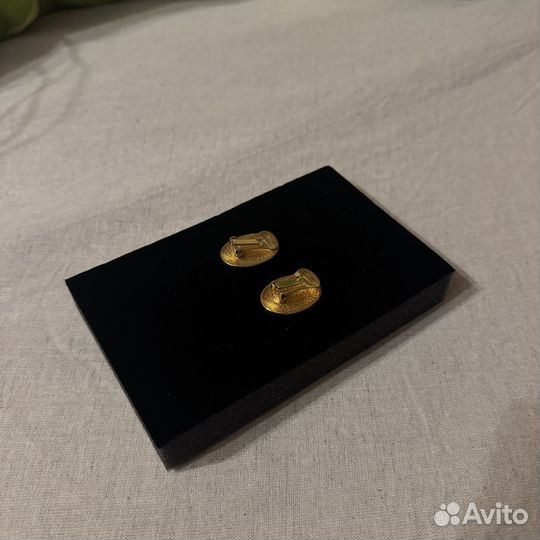 Винтажные серьги клипсы