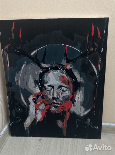 Картина по номерам готовая