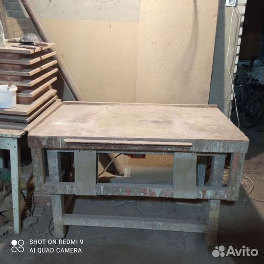 Вибро стол для тротуарной плитки