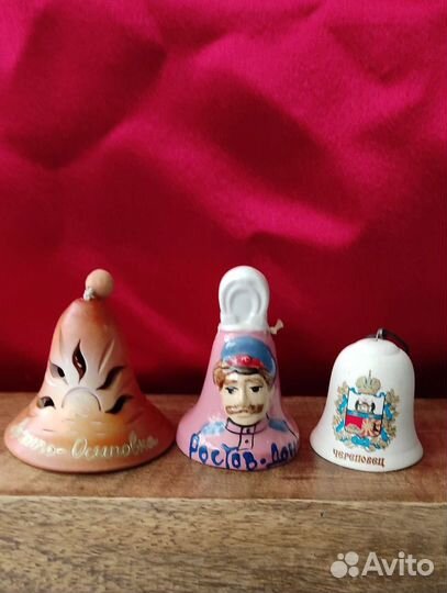 Колокольчики керамические ч.2