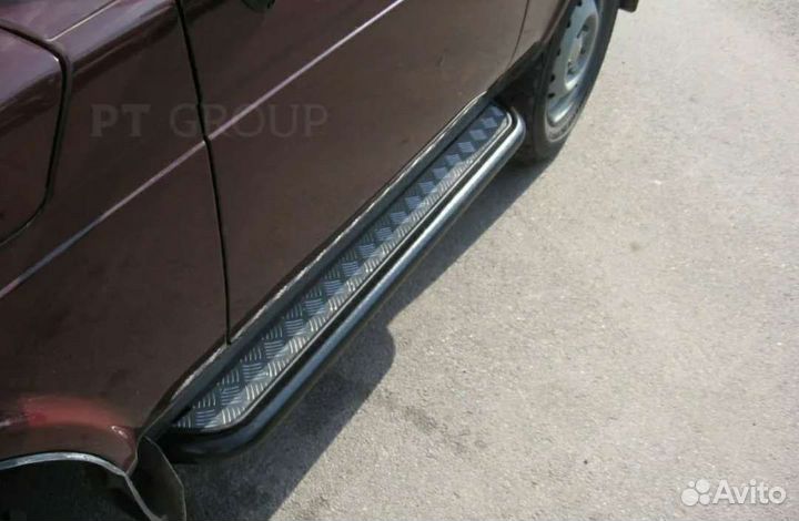 Пороги на Ниву Шевроле