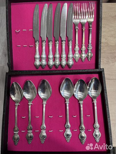 Ложки вилки серебро