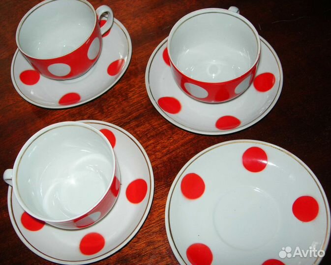 Чашка с блюдцем. Новые и б/у