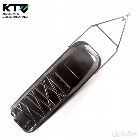 Сани волокуши ктз Экспедишн с жесткой крышкой