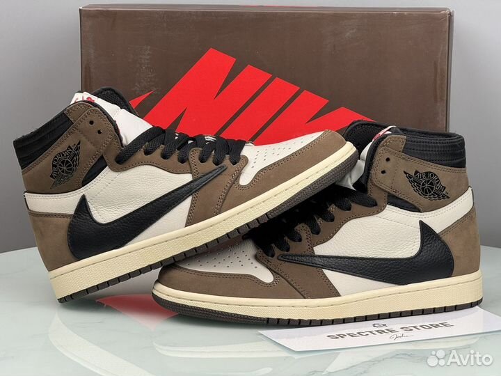 Travis Scott Nike Air Jordan 1 HighMocha