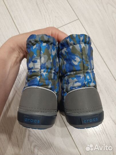 Crocs сапоги детские