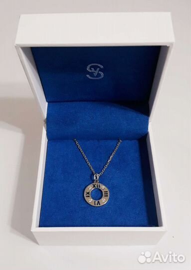 Серебряная подвеска новая