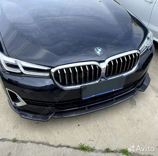 Сплиттер на bmw g30 рест не м пакет с 20г