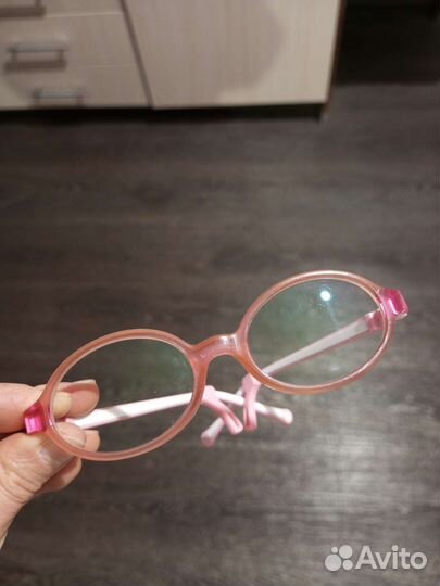 Очки детские (оправа) + чехол Холодное сердце