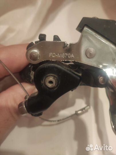 Передний переключатель shimano slx, sram XO
