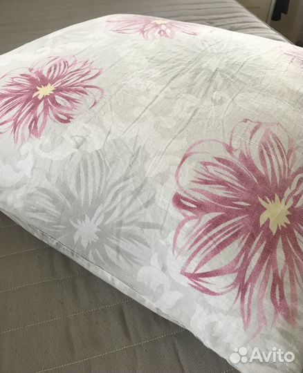 Подушка 60х60 пух перо