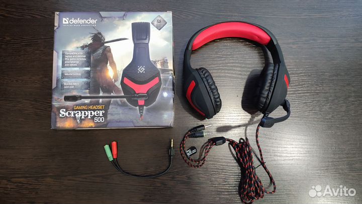 Игровые наушники с микрофоном