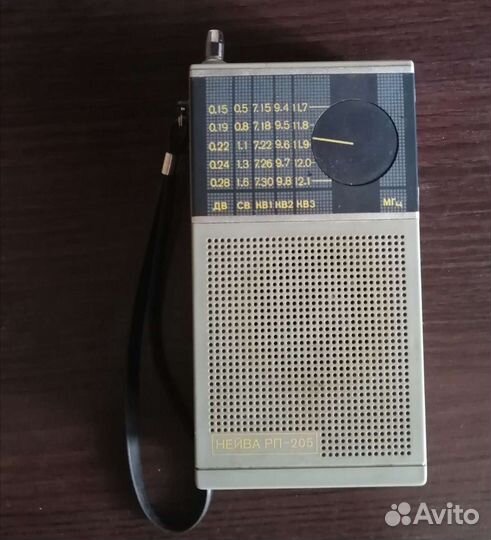 Радиоприёмник Нейва рп-205 с паспортом. Радио