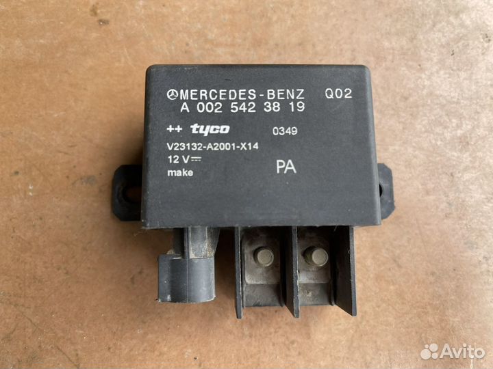 Реле заряда mercedes w211 E211