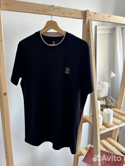 Футболка Brunello Cucinelli черная