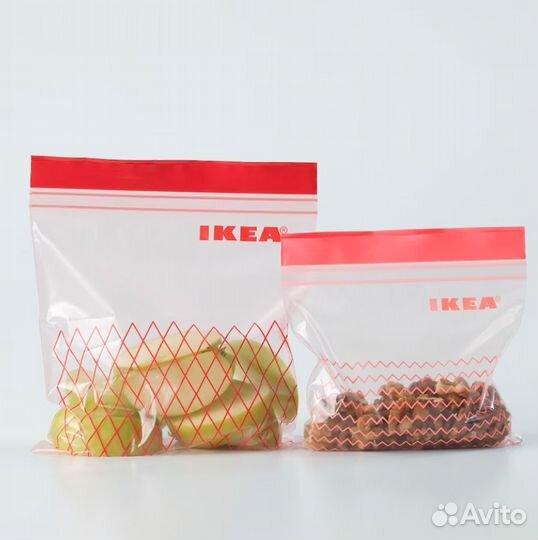 Пакеты Istad ikeа 50/60 шт. (два размера)